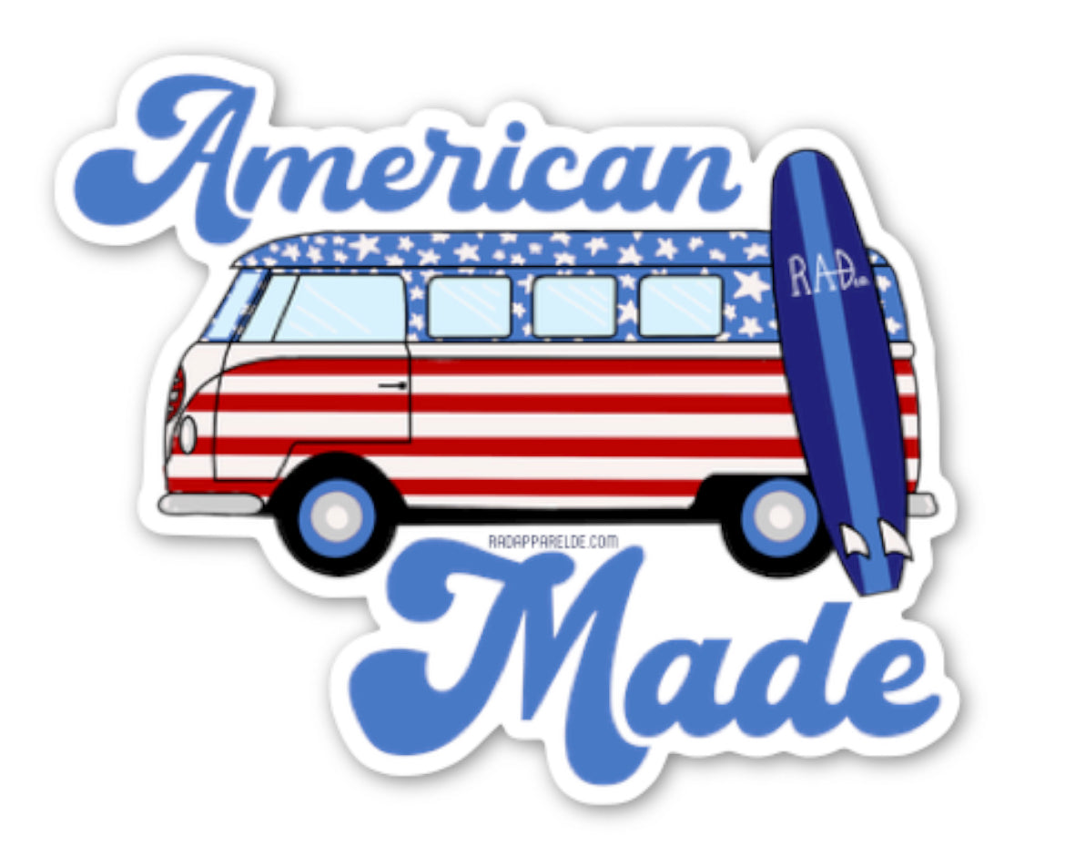 American Made Sticker